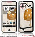 HTC Droid Incredible Skin - Mushrooms Orange