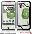 HTC Droid Incredible Skin - Mushrooms Green