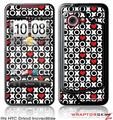 HTC Droid Incredible Skin - XO Hearts