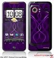 HTC Droid Incredible Skin - Abstract 01 Purple