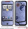 HTC Droid Incredible Skin - Feminine Yin Yang Blue