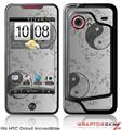 HTC Droid Incredible Skin - Feminine Yin Yang Gray
