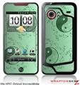 HTC Droid Incredible Skin - Feminine Yin Yang Green