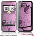 HTC Droid Incredible Skin - Feminine Yin Yang Purple