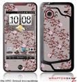 HTC Droid Incredible Skin - Victorian Design Red