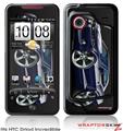 HTC Droid Incredible Skin - 2010 Camaro RS Blue Dark