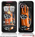 HTC Droid Incredible Skin - 2010 Camaro RS Orange