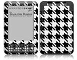 Houndstooth Black and White - Decal Style Skin fits Amazon Kindle 3 Keyboard (with 6 inch display)