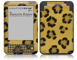 Leopard Skin - Decal Style Skin fits Amazon Kindle 3 Keyboard (with 6 inch display)