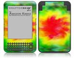 Tie Dye - Decal Style Skin fits Amazon Kindle 3 Keyboard (with 6 inch display)