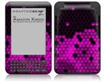 HEX Hot Pink - Decal Style Skin fits Amazon Kindle 3 Keyboard (with 6 inch display)