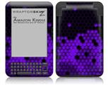 HEX Purple - Decal Style Skin fits Amazon Kindle 3 Keyboard (with 6 inch display)
