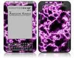 Electrify Hot Pink - Decal Style Skin fits Amazon Kindle 3 Keyboard (with 6 inch display)