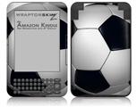 Soccer Ball - Decal Style Skin fits Amazon Kindle 3 Keyboard (with 6 inch display)
