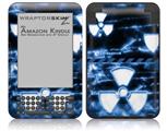 Radioactive Blue - Decal Style Skin fits Amazon Kindle 3 Keyboard (with 6 inch display)