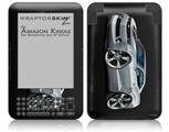 2010 Camaro RS Silver - Decal Style Skin fits Amazon Kindle 3 Keyboard (with 6 inch display)