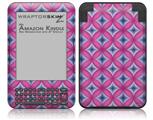 Kalidoscope - Decal Style Skin fits Amazon Kindle 3 Keyboard (with 6 inch display)