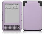 Solids Collection Lavender - Decal Style Skin fits Amazon Kindle 3 Keyboard (with 6 inch display)