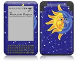 Moon Sun - Decal Style Skin fits Amazon Kindle 3 Keyboard (with 6 inch display)