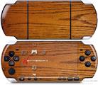 Sony PSP 3000 Decal Style Skin - Wood Grain - Oak 01