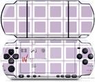 Sony PSP 3000 Decal Style Skin - Squared Lavender