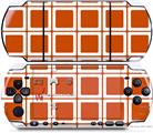 Sony PSP 3000 Decal Style Skin - Squared Burnt Orange