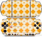 Sony PSP 3000 Decal Style Skin - Boxed Orange