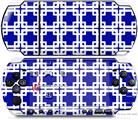 Sony PSP 3000 Decal Style Skin - Boxed Royal Blue