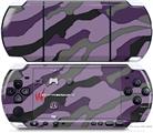 Sony PSP 3000 Decal Style Skin - Camouflage Purple