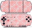 Sony PSP 3000 Decal Style Skin - Wavey Pink