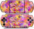 Sony PSP 3000 Decal Style Skin - Tie Dye Pastel