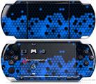 Sony PSP 3000 Decal Style Skin - HEX Blue