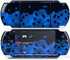 Sony PSP 3000 Decal Style Skin - HEX Blue