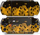 Sony PSP 3000 Decal Style Skin - HEX Yellow