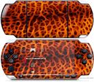 Sony PSP 3000 Decal Style Skin - Fractal Fur Cheetah