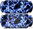 Sony PSP 3000 Decal Style Skin - Electrify Blue