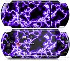 Sony PSP 3000 Decal Style Skin - Electrify Purple