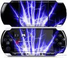 Sony PSP 3000 Decal Style Skin - Lightning Blue