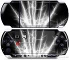 Sony PSP 3000 Decal Style Skin - Lightning White