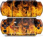Sony PSP 3000 Decal Style Skin - Open Fire