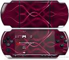 Sony PSP 3000 Decal Style Skin - Abstract 01 Pink