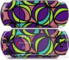 Sony PSP 3000 Decal Style Skin - Crazy Dots 01