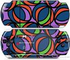 Sony PSP 3000 Decal Style Skin - Crazy Dots 02