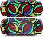 Sony PSP 3000 Decal Style Skin - Crazy Dots 04