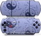 Sony PSP 3000 Decal Style Skin - Feminine Yin Yang Blue