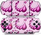 Sony PSP 3000 Decal Style Skin - Petals Pink