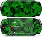 Sony PSP 3000 Decal Style Skin - St Patricks Clover Confetti