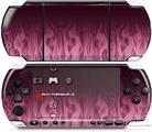 Sony PSP 3000 Decal Style Skin - Fire Pink