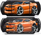 Sony PSP 3000 Decal Style Skin - 2010 Camaro RS Orange