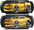 Sony PSP 3000 Decal Style Skin - 2010 Camaro RS Yellow